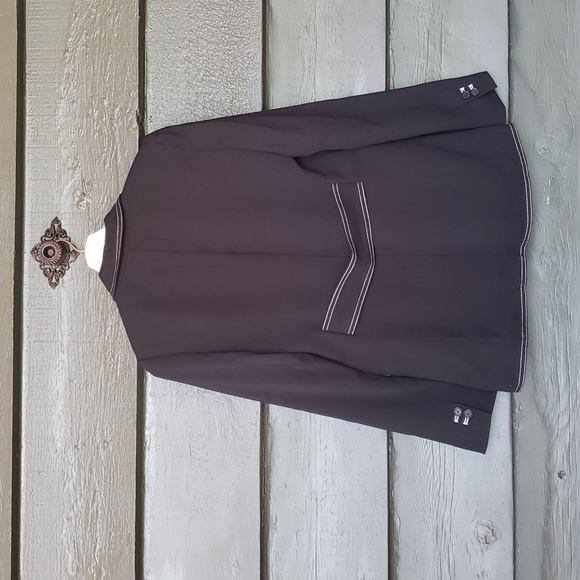 JOIE Tabora Stitched Blazer Black sz 2 Women's Jacket - Picture 6 of 11